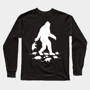 Sasquatch Opossums Long Sleeve T-Shirt